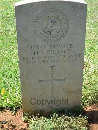 Dar Es Salaam War Cemetery - Riddell, Arthur James